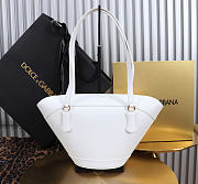 Okify Dolce & Gabbana Capri Bag White 18x15x13cm - 6