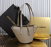 Okify Dolce & Gabbana Capri Bag Gray 18x15x13cm - 4