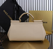 Okify Dolce & Gabbana Sicily Bag Beige 29x18x12cm - 3