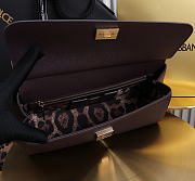 Okify Dolce & Gabbana Sicily Bag Dark Purple 29x18x12cm - 2