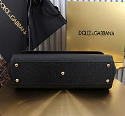 Okify Dolce & Gabbana Sicily Bag Black 29x18x12cm - 4