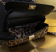 Okify Dolce & Gabbana Sicily Bag Leopard Patent 25x17x9cm - 6