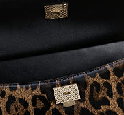 Okify Dolce & Gabbana Sicily Bag Leopard Patent 25x17x9cm - 2