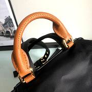 Okify Burberry Black Backpack 33x22x14cm - 4