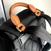 Okify Burberry Black Backpack 33x22x14cm - 3