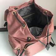Okify Burberry Pink Backpack 33x22x14cm - 2