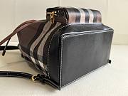 Okify Burberry Brown Check Backpack 37x24x13cm - 6
