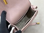 Okify Chloe Small Marcie Saddle Bag Pink 19x16x9cm - 2