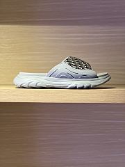 Okify Dior Gray Platform Slides Unisex  - 3