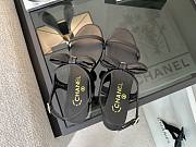 Okify CC Black Bow High Heel Sandals 2.5cm - 2