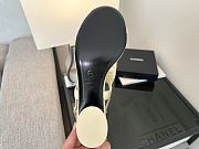 Okify CC Off White Bow High Heel Sandals 5.5cm - 2