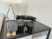 Okify CC Black Bow High Heel Sandals 5.5cm - 2