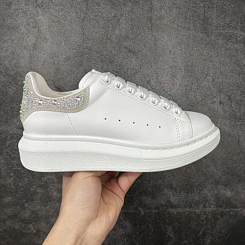 Okify Alexander Mcqueen Crystal Embellished Sneakers