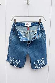 Okify Loewe Denim Shorts 28749 - 5