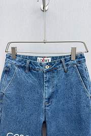 Okify Loewe Denim Shorts 28749 - 4