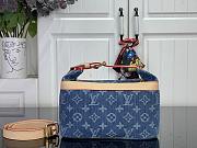 Okify Louis Vuitton Cruiser Toiletry Denim Bag M27945 22x13.5x12cm - 1