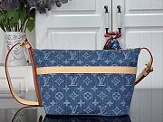 Okify Louis Vuitton Cruiser Toiletry Denim Bag M27945 22x13.5x12cm - 4