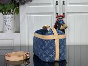 Okify Louis Vuitton Cruiser Toiletry Denim Bag M27945 22x13.5x12cm - 3