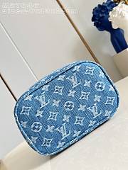 Okify Louis Vuitton Nice Mini Denim Bag M27946 20x13x12cm - 3