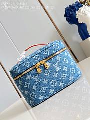 Okify Louis Vuitton Nice Mini Denim Bag M27946 20x13x12cm - 1