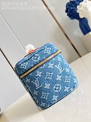 Okify Louis Vuitton Nice Mini Denim Bag M27946 20x13x12cm - 2