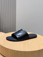 Okify Louis Vuitton Portofino Black Men Slides - 3