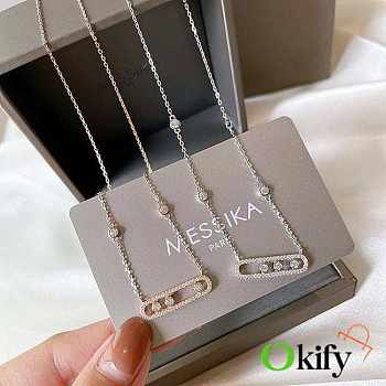 Okify Messika Diamond Baby Move Pave Necklace 