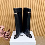 Okify Givenchy Shark Black Long Women Boots 9cm - 4