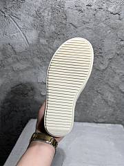 Okify Rick Owens 2022SS White Kid Sneakers  - 3