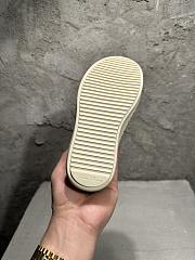 Okify Rick Owens 2023SS Black Low Top Kid Sneakers 28780 - 3