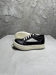 Okify Rick Owens 2023SS Black Low Top Kid Sneakers 28780 - 4