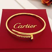 Okify Cartier Gold Nail Bracelet 17 - 1