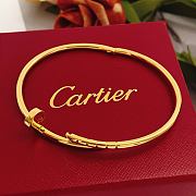 Okify Cartier Gold Nail Bracelet 17 - 2