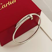 Okify Cartier Silver Nail Bracelet 17 - 3