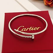 Okify Cartier Silver Nail Bracelet 17 - 1