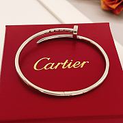 Okify Cartier Silver Nail Bracelet 17 - 2