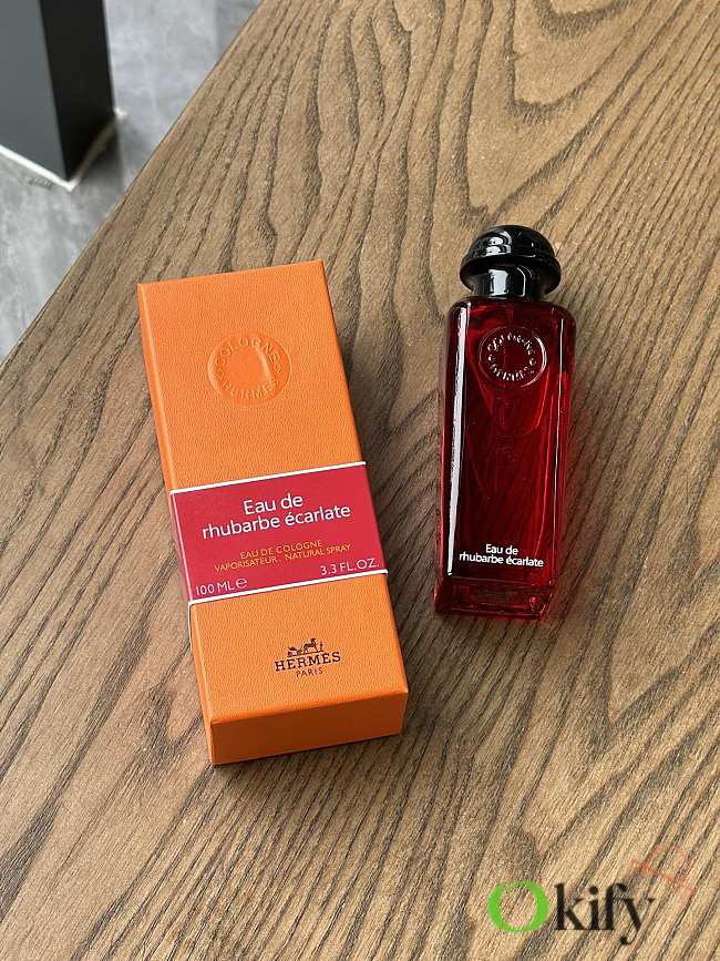 Okify Hermes Eau de Rhubarbe Ecarlate Perfume 100ml - 1