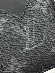 Okify Louis Vuitton Black Magnet Card Holder 9.5x6.5x0.5cm 2 - 4