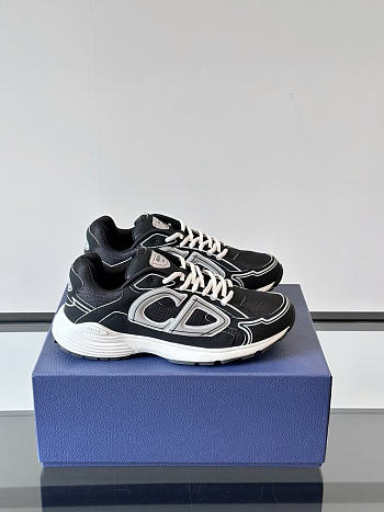 Okify Dior B31 Black Mesh and Technical Fabric Men Sneakers 