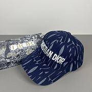 Okify Dior Dark Blue Baseball Cap 28824 - 2