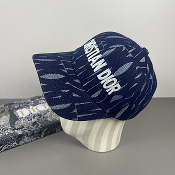 Okify Dior Dark Blue Baseball Cap 28824