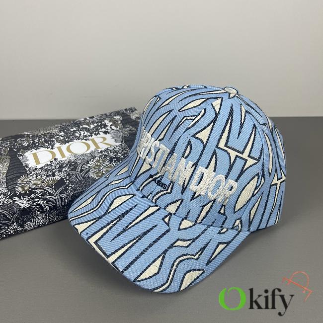 Okify Dior Blue Baseball Cap 28825 - 1