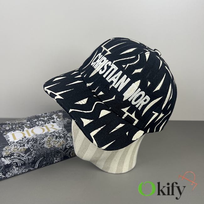 Okify Dior Black Baseball Cap 28826 - 1
