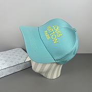 Okify Louis Vuitton Blue Baseball Cap 28828 - 1