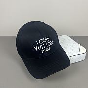 Okify Louis Vuitton Black Baseball Cap 28829 - 3