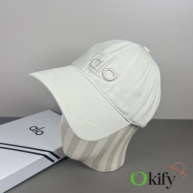 Okify Alo White Baseball Cap 28830 - 1