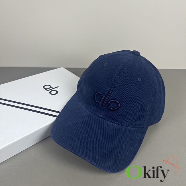 Okify Alo Dark Blue Baseball Cap 28832 - 1