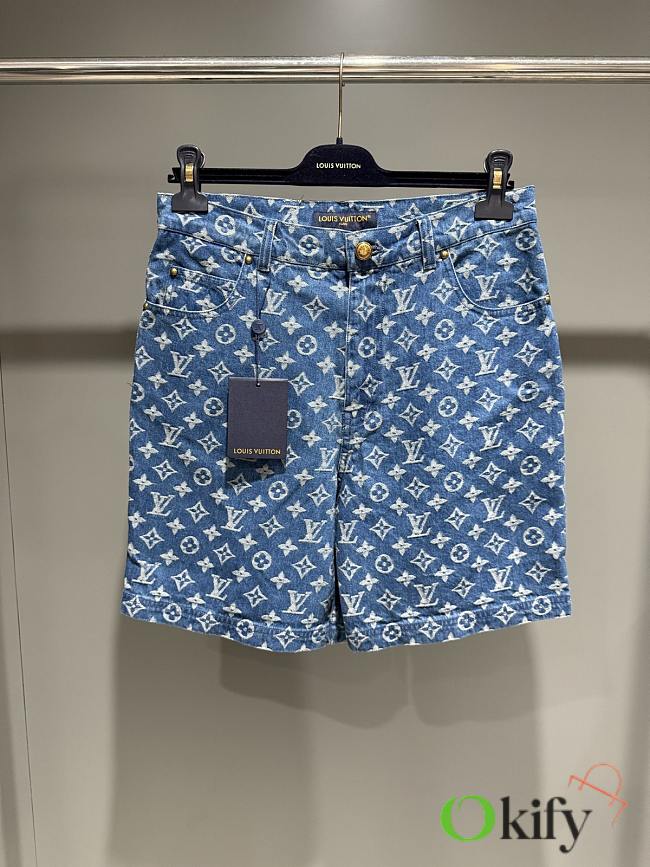 Okify Louis Vuitton Denim Shorts 28836 - 1