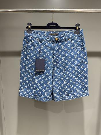 Okify Louis Vuitton Denim Shorts 28836