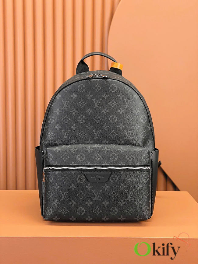 Okify Louis Vuitton Discovery Black Backpack M22558 38x29x20cm - 1